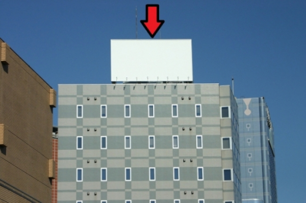 首都高速３号線上り線対象の屋外広告